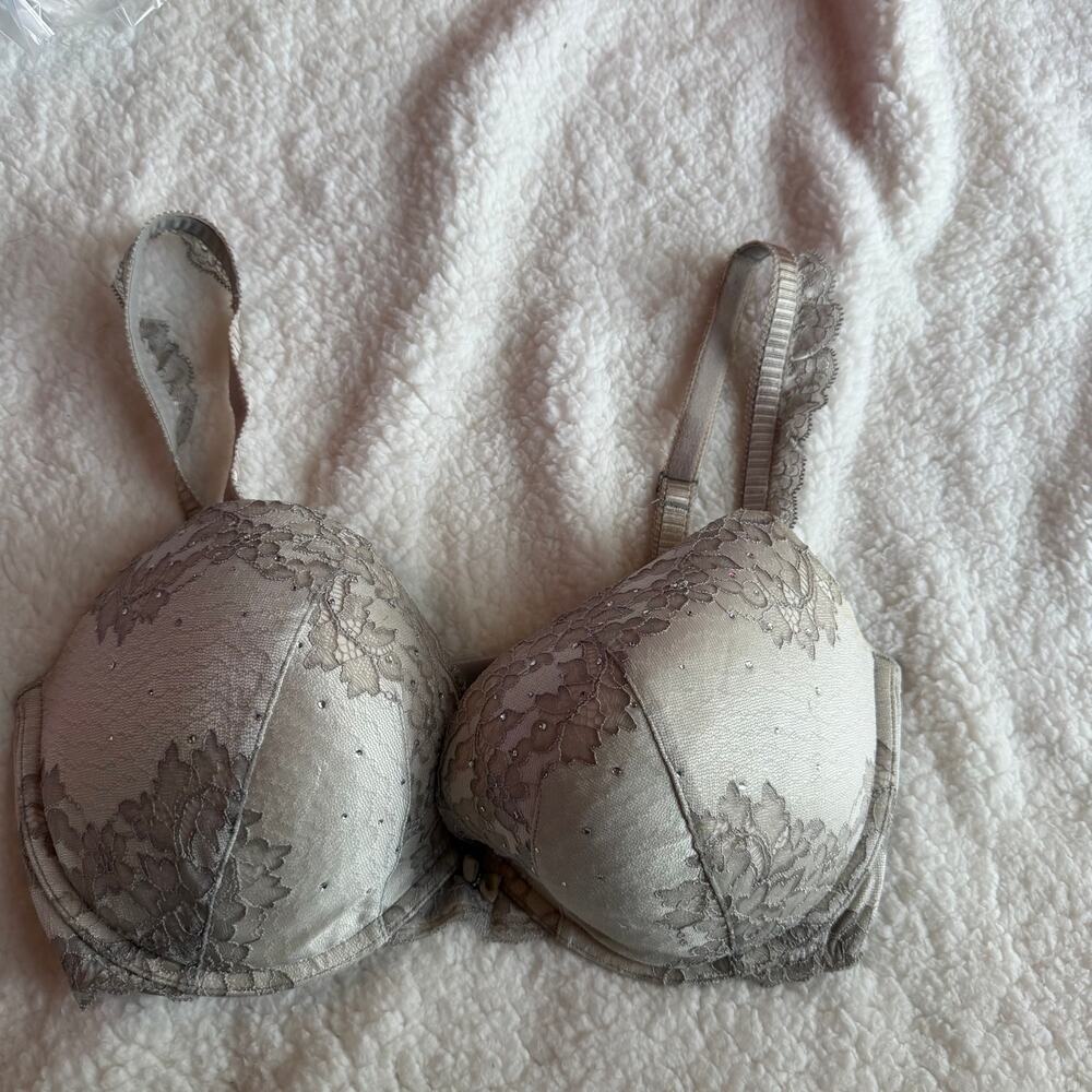Victoria's Secret Dream Angels grey push-up 36DD